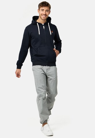 Veste de survêtement ' Howard ' INDICODE JEANS en bleu