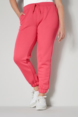 Effilé Pantalon Sara Lindholm en rose : devant