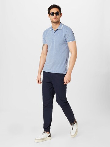 Casual Friday Shirt 'Tristan' in Blauw