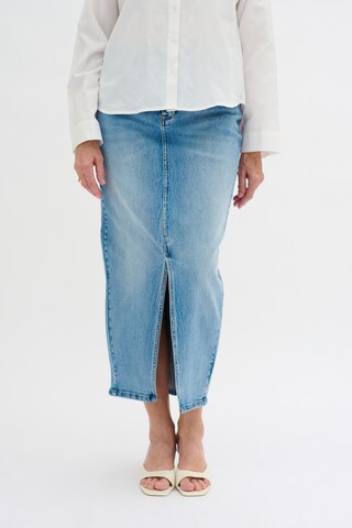 My Essential Wardrobe Skirt 'Dango' in Blue: front