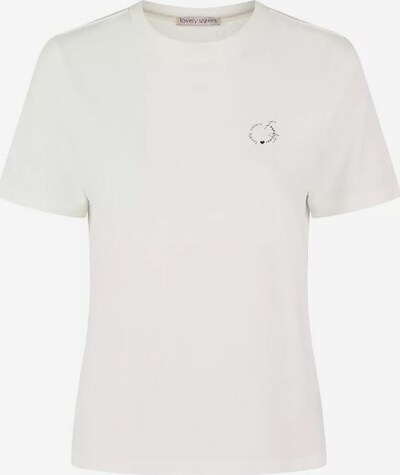 Lovely Sisters T-shirt 'Talvi' en blanc, Vue avec produit