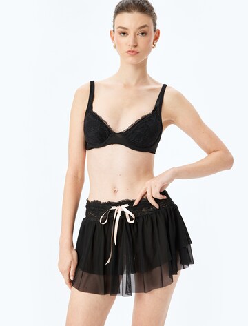 Koton Pyjamahose in Schwarz