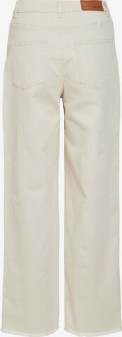 OBJECT Wide Leg Jeans 'Savannah' i beige