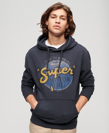 Sweat-shirt Superdry en gris : devant