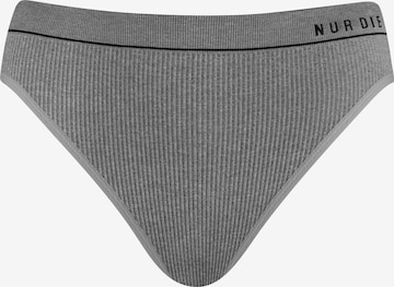 Nur Die - Braga 'Retro Slip' en gris: frente