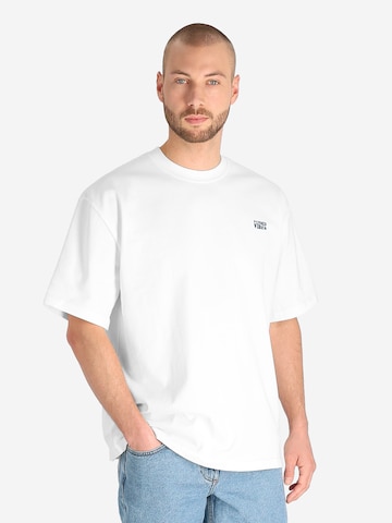 SPITZBUB Shirt 'Summer vibes' in White: front