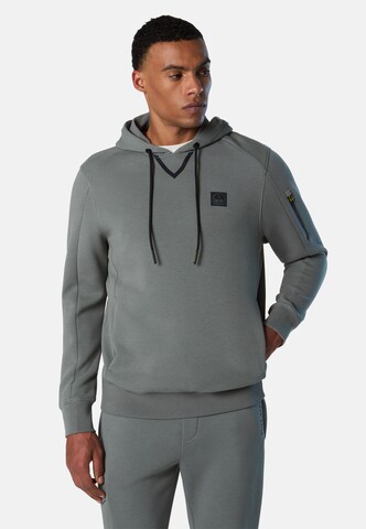 Sweat-shirt North Sails en gris : devant