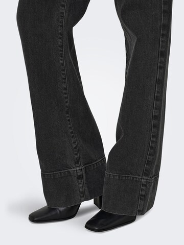 ONLY Wide leg Jeans 'Camille' in Zwart