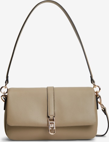 TOMMY HILFIGER - Mala de ombro 'LIBRE' em verde: frente
