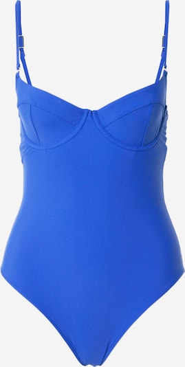 Calvin Klein Swimwear Maillot de bain 'ONE PIECE' en bleu roi / or, Vue avec produit