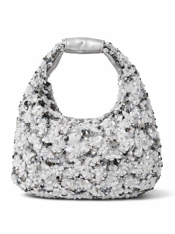 Toni&Friends Schultertasche in Silber: Vorderseite