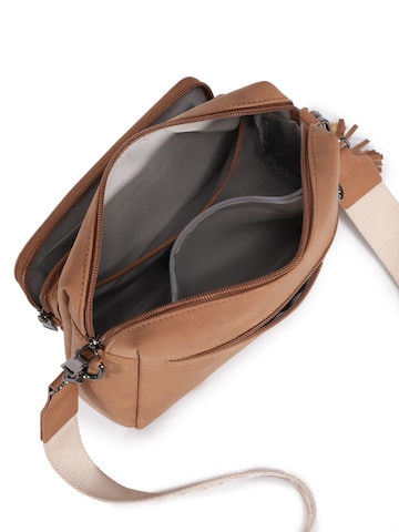 Borsa a tracolla 'Pomelo Best Umhängetasche Magnolia' di Pomelo Best in marrone