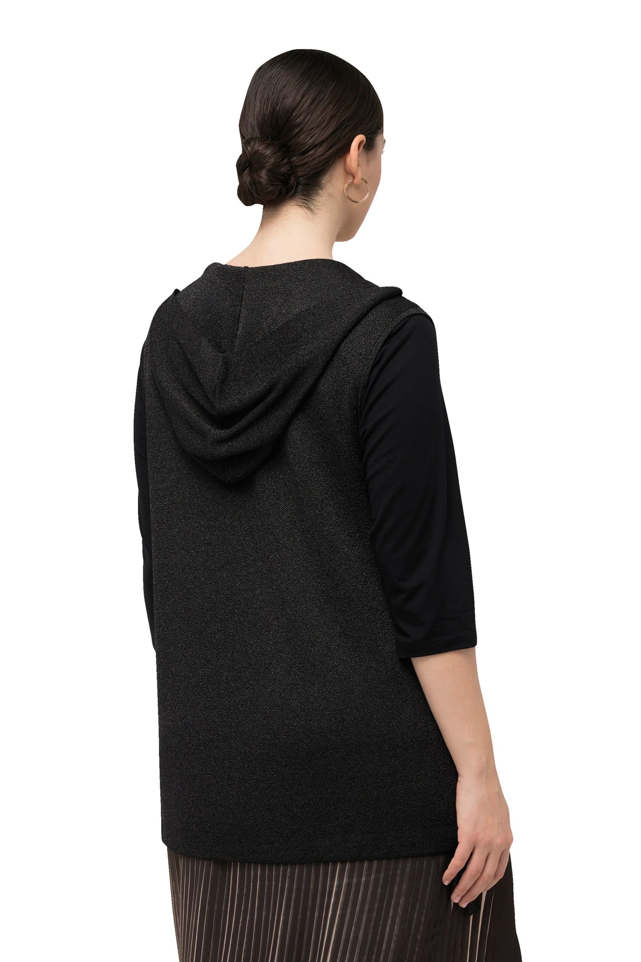 Ulla Popken Pullover in Schwarz