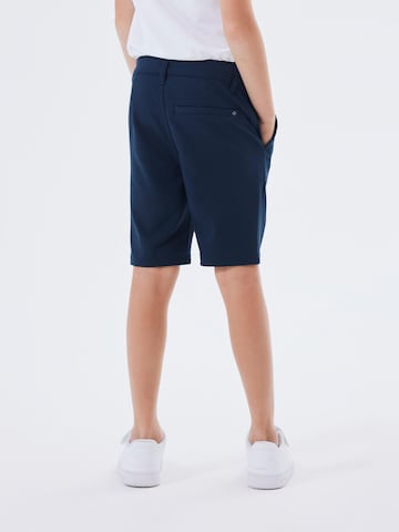 NAME IT Regular Shorts 'Silas' in Blau