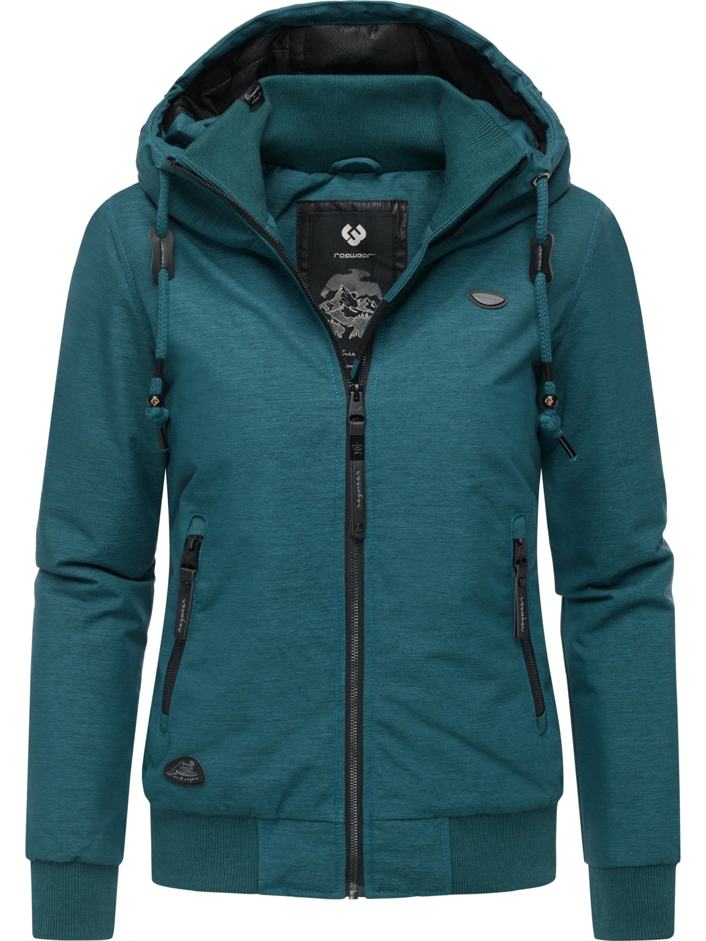 Ragwear Χειμερινό μπουφάν 'Nuggie' σε πράσινο: μπροστά