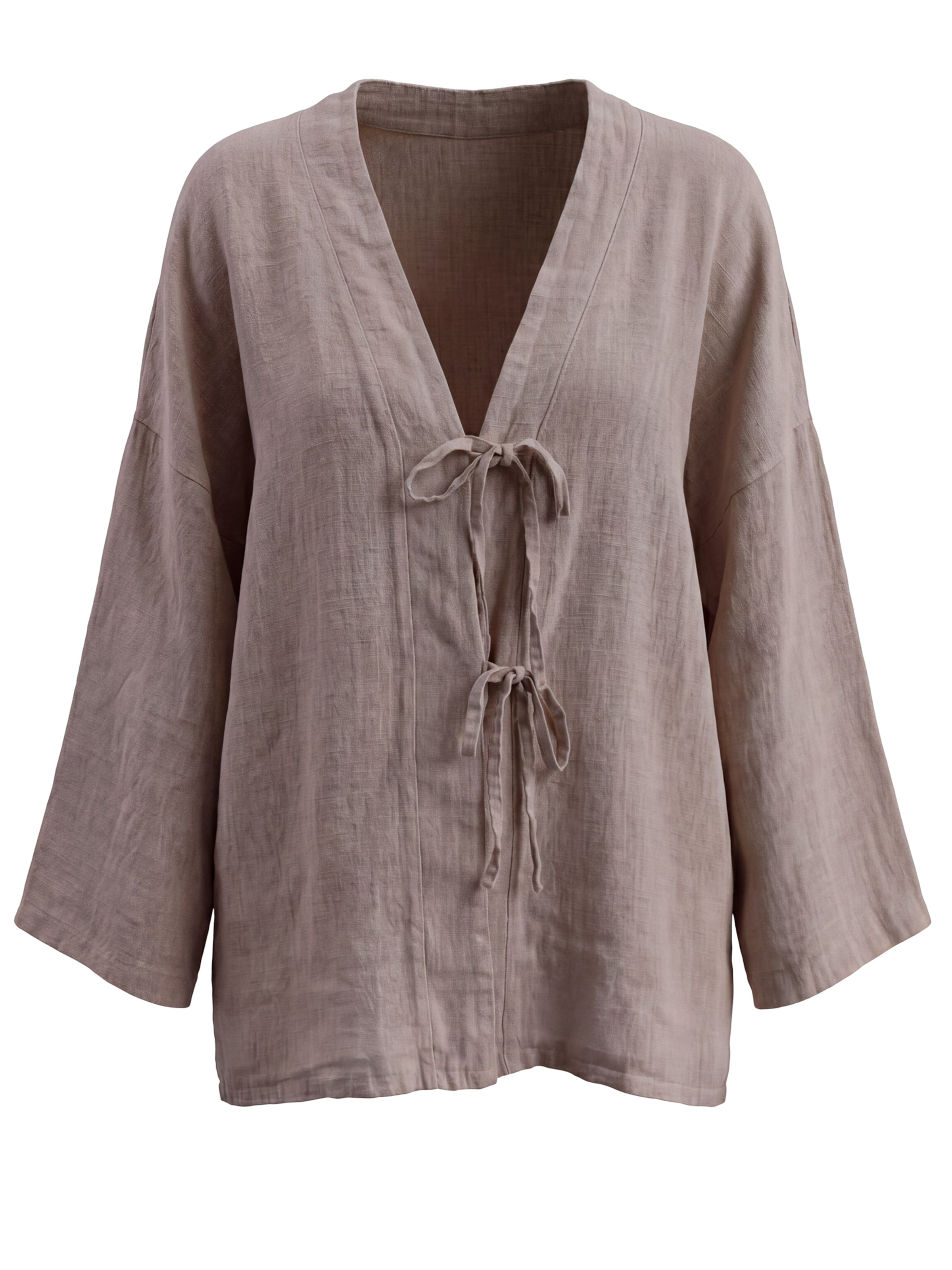 Seasons of April Blouse ' GIANNA ' in Brown: front