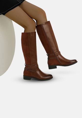 Elara Laarzen in Bruin