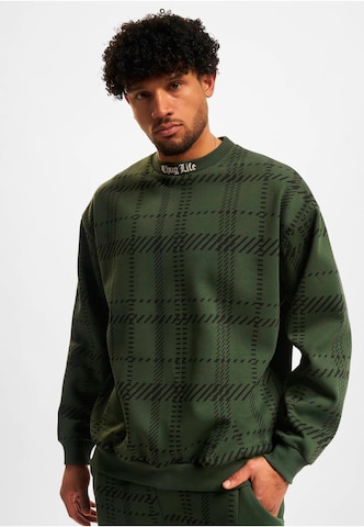 Thug Life Sweatshirt in Grün