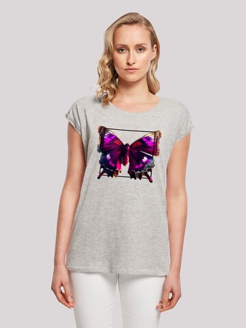 T-shirt F4NT4STIC en gris : devant
