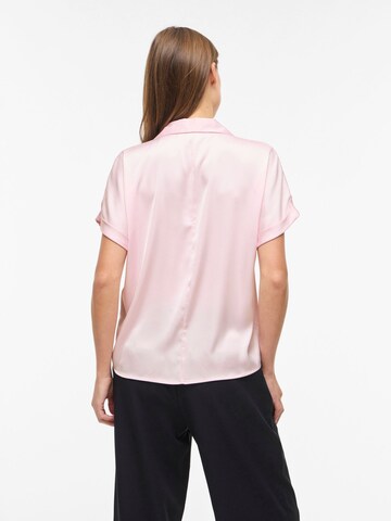 VILA Bluse 'VIEnna Ravenna' in Pink