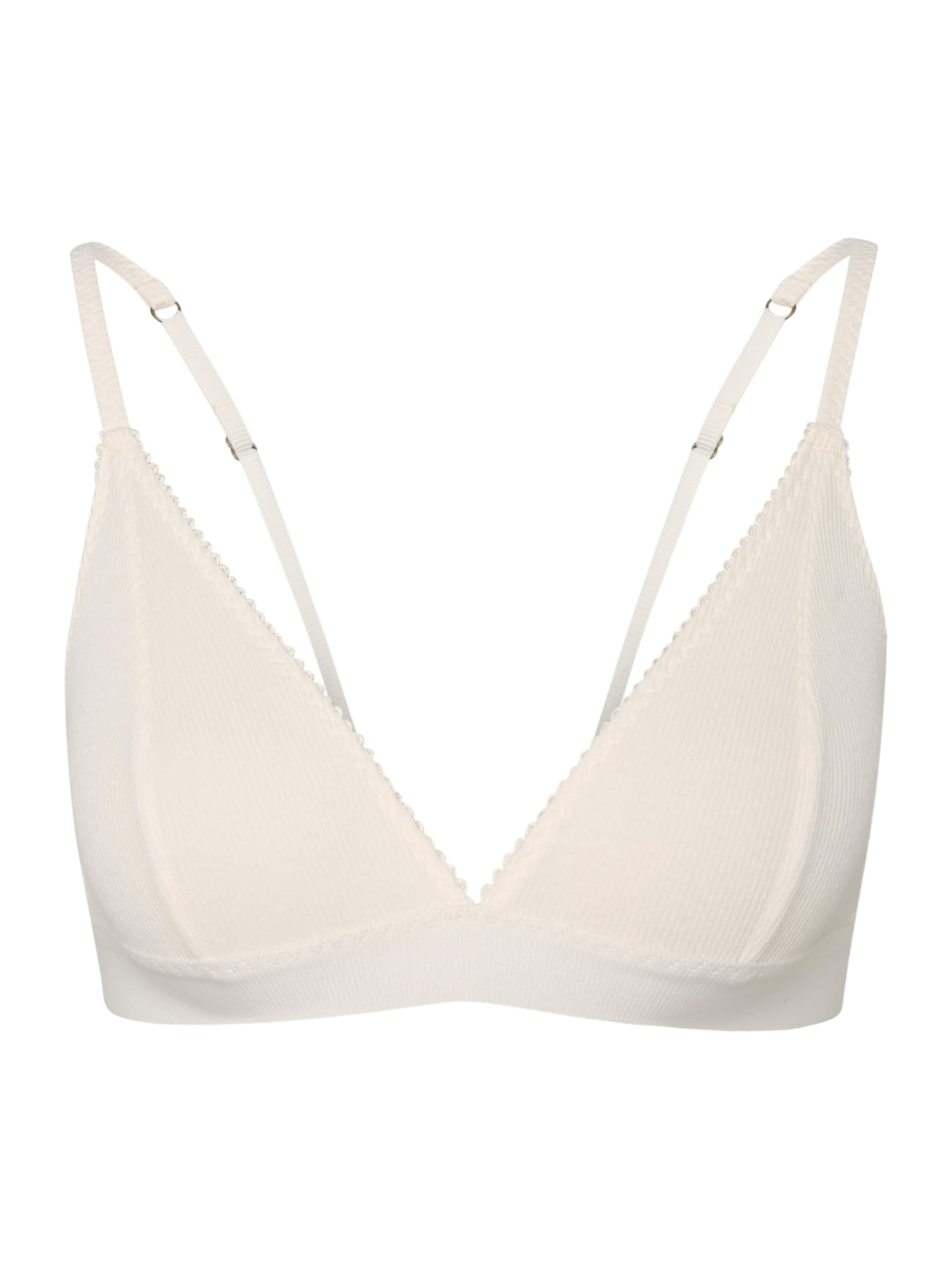 LOVE Stories Trojúhelníková Podprsenka 'Darling' – bílá: přední strana