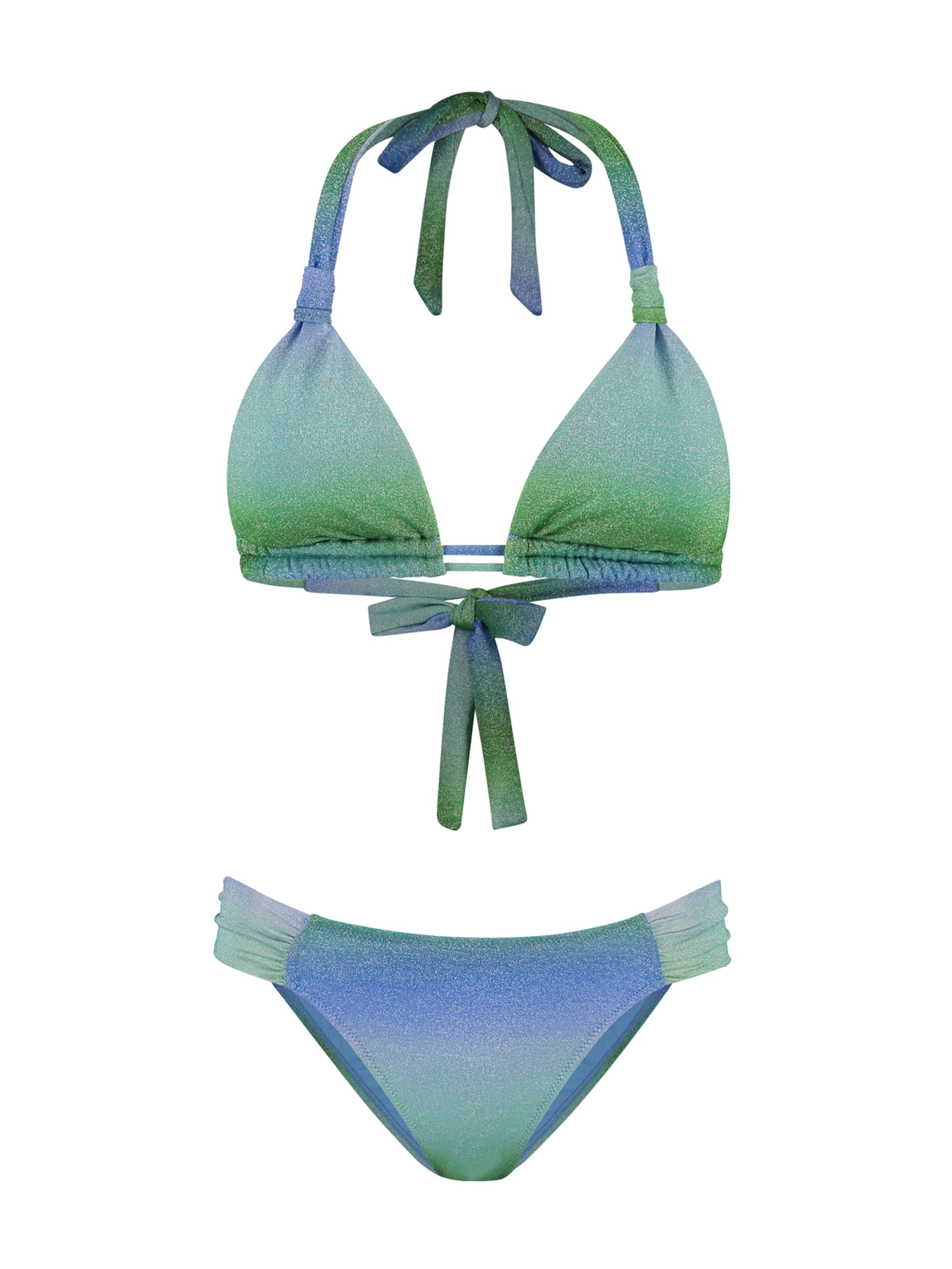 ShiwiTrokutasti Bikini 'Bibi' - zelena boja: prednji dio