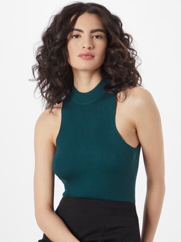 Tops en tricot Urban Classics en vert : devant