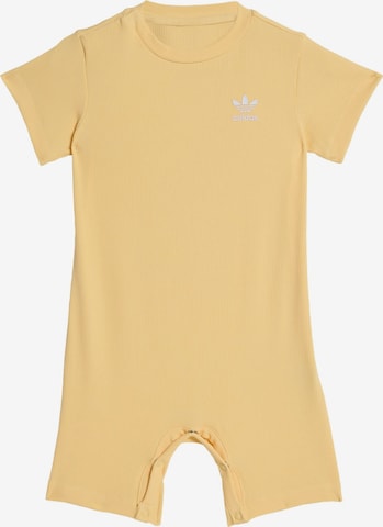 Barboteuse / body ADIDAS ORIGINALS en orange : devant