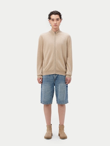 GOBI Cashmere - Cárdigan 'Men's Essential Full-Zip Cashmere Cardigan' en beige