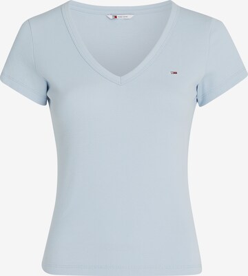 Tommy Jeans T-Shirt 'Essential' in Blau: predná strana