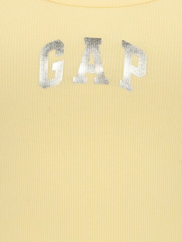Gap Petite Top | rumena barva