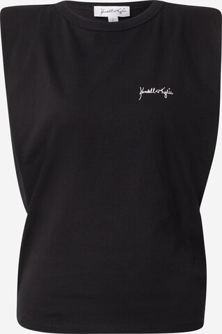 KENDALL + KYLIE Top in Black: front