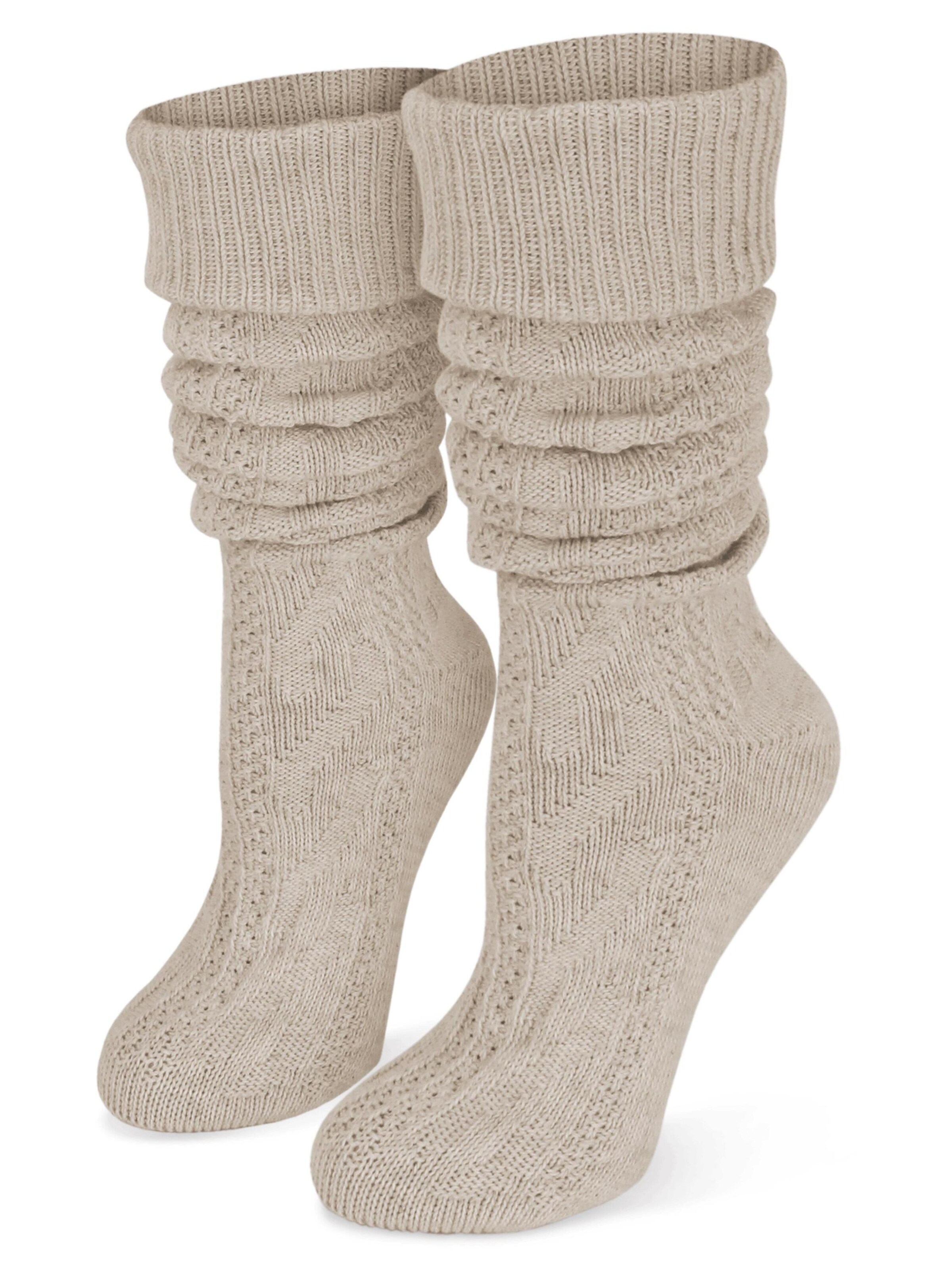 normani Traditional socks in Beige