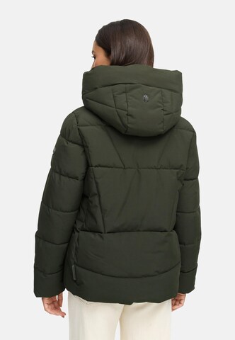 Veste d’hiver 'Kuschelnasee 16' MARIKOO en vert