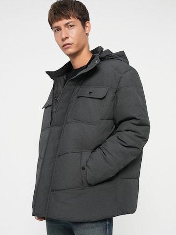 Jack & Jones Plus Vinterjacka 'JJMORGAN' i grå