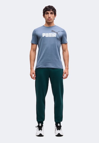 PUMA Tapered Sportbyxa 'ESS No. 1' i grön