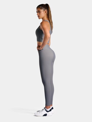 nordicdots Slim fit Leggings 'Rib' in Grey