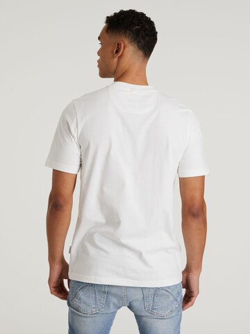 CHASIN' T-Shirt 'Davie' in Weiß
