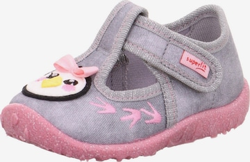 SUPERFIT - Zapatos bajos 'SPOTTY' en gris: frente