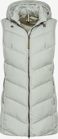 CAMEL ACTIVE Weste mit abnehmbarer Kapuze in Grün: Vorderseite