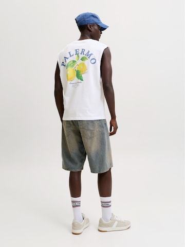 JACK & JONES Футболка 'JORSUMMER' в Белый