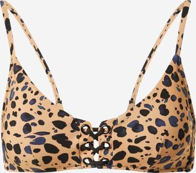 Sutien costum de baie watercult pe bej deschis / albastru noapte / negru, Vizualizare produs