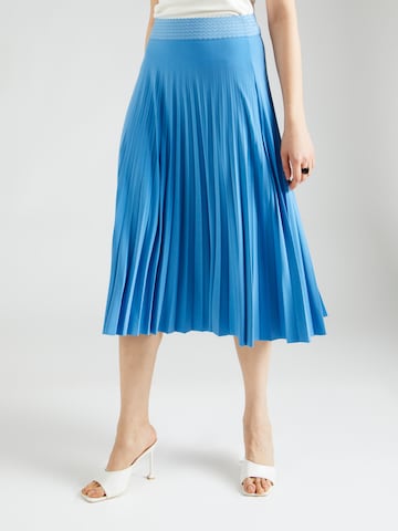 Rich & Royal Skirt in Blue: front