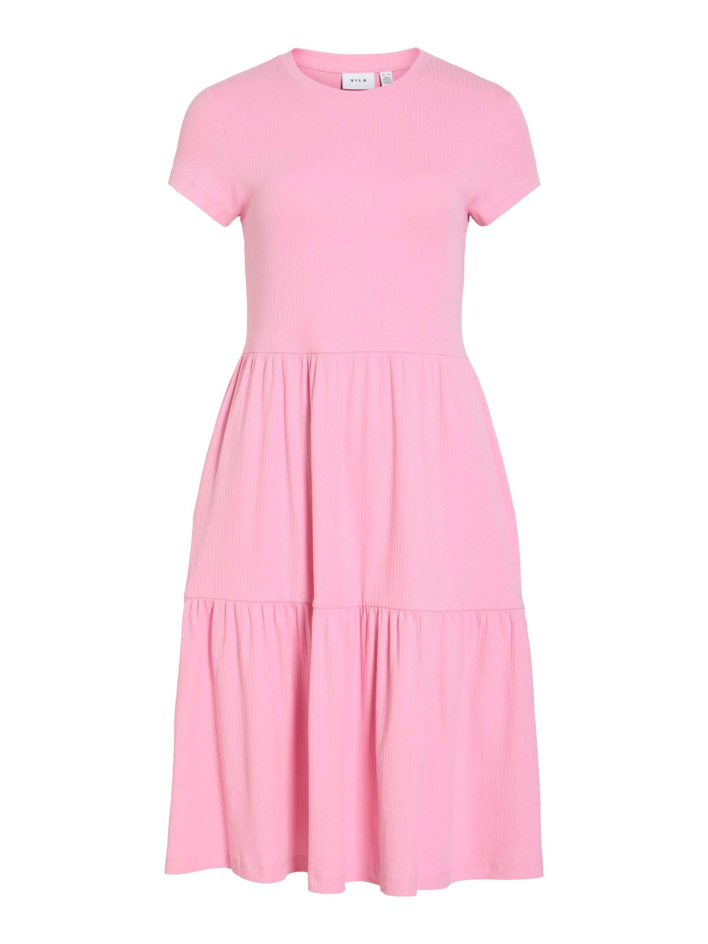 VILA Kleid 'VIHollie' in Pink: Vorderseite