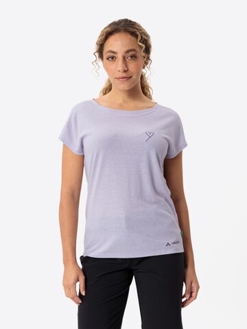 VAUDE Performance shirt 'Neyland' in Purple: front