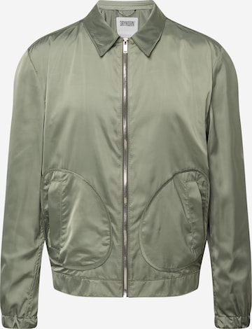 DRYKORN Prehodna jakna 'KARLONA' | zelena barva: sprednja stran