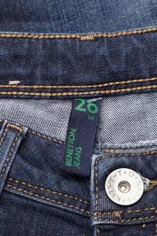 Benetton Skinny-Jeans 26 in Blau