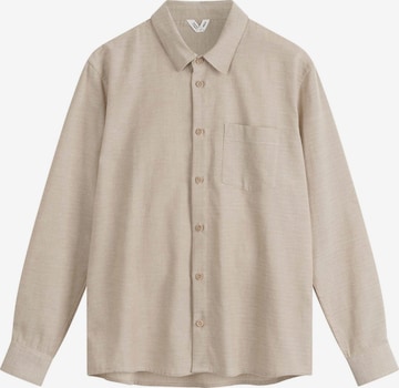 MELA Regular Fit Paita 'ISHIR' värissä ruskea: etupuoli