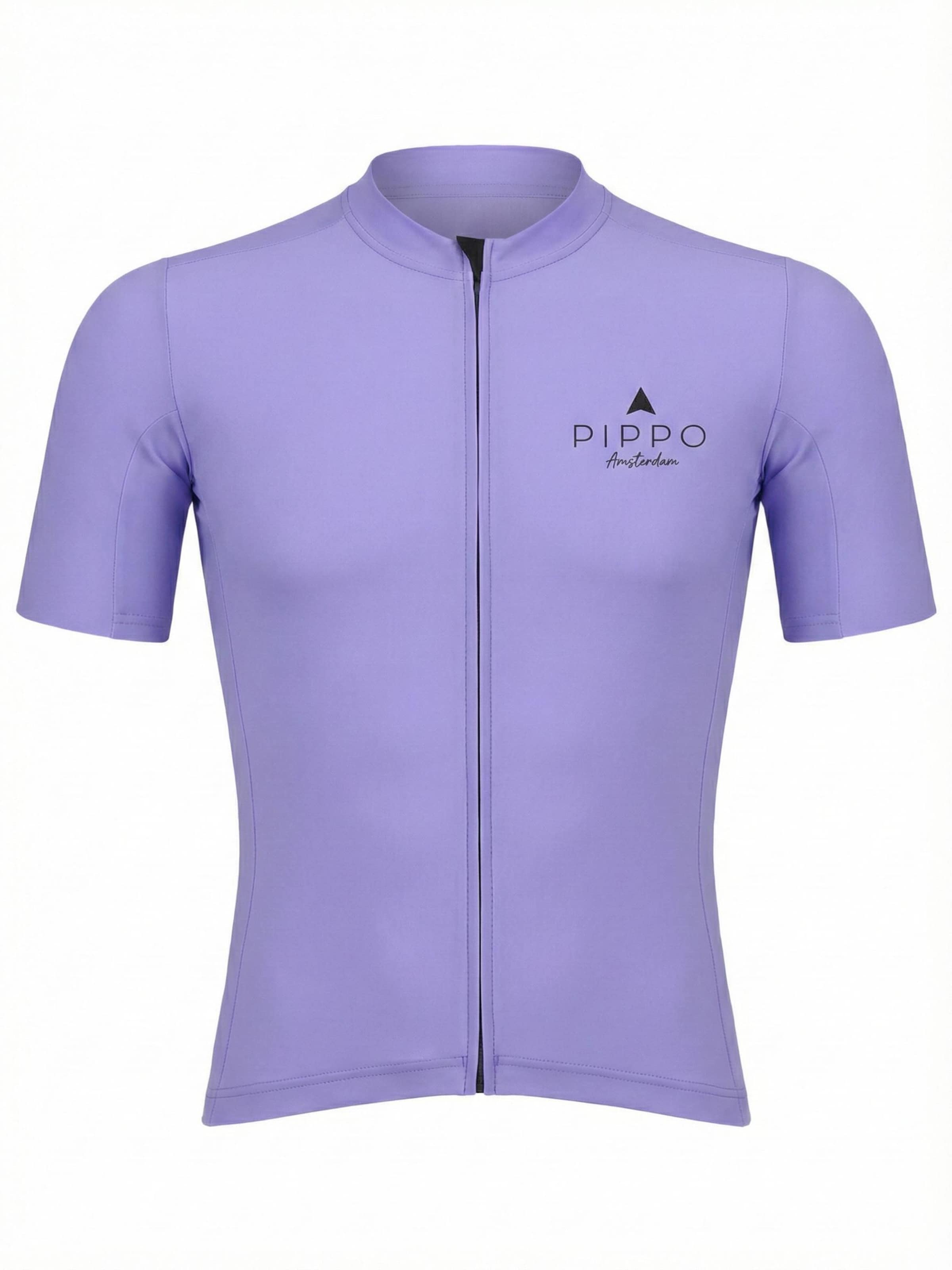 PIPPO Amsterdam Jersey 'Rennradtrikot Damen Violet Mortirolo' in Purple: front