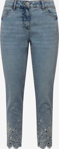 MIAMODA Slim fit Jeans in Blue: front